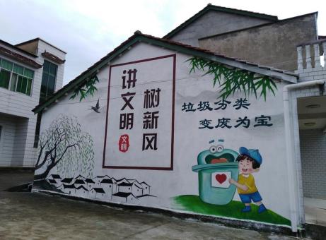 滑县墙绘是现在流行的墙体广告
