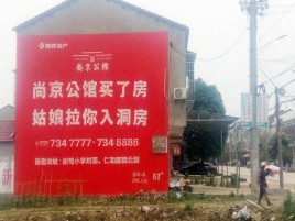 滑县墙体广告在乡镇、农村市场的媒体优势