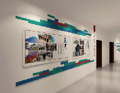 滑县企业文化墙用什么材料好？