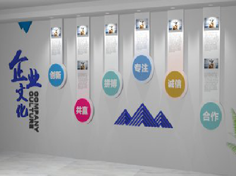 滑县企业文化墙需要传递什么办公文化？