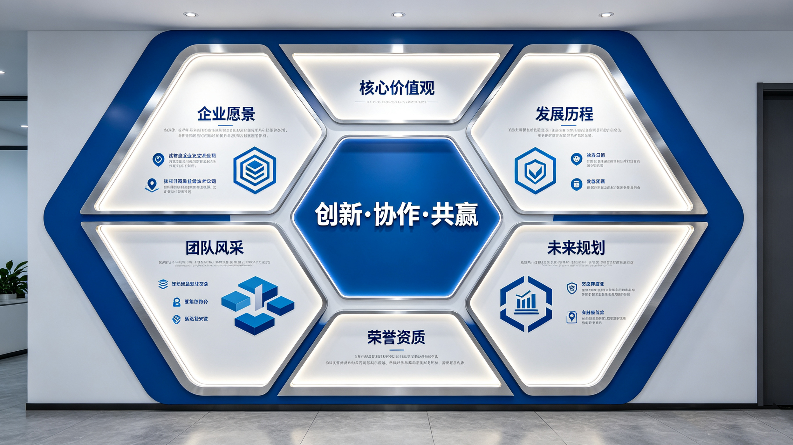 滑县企业文化墙六边形避坑指南（新手常犯5个错误）